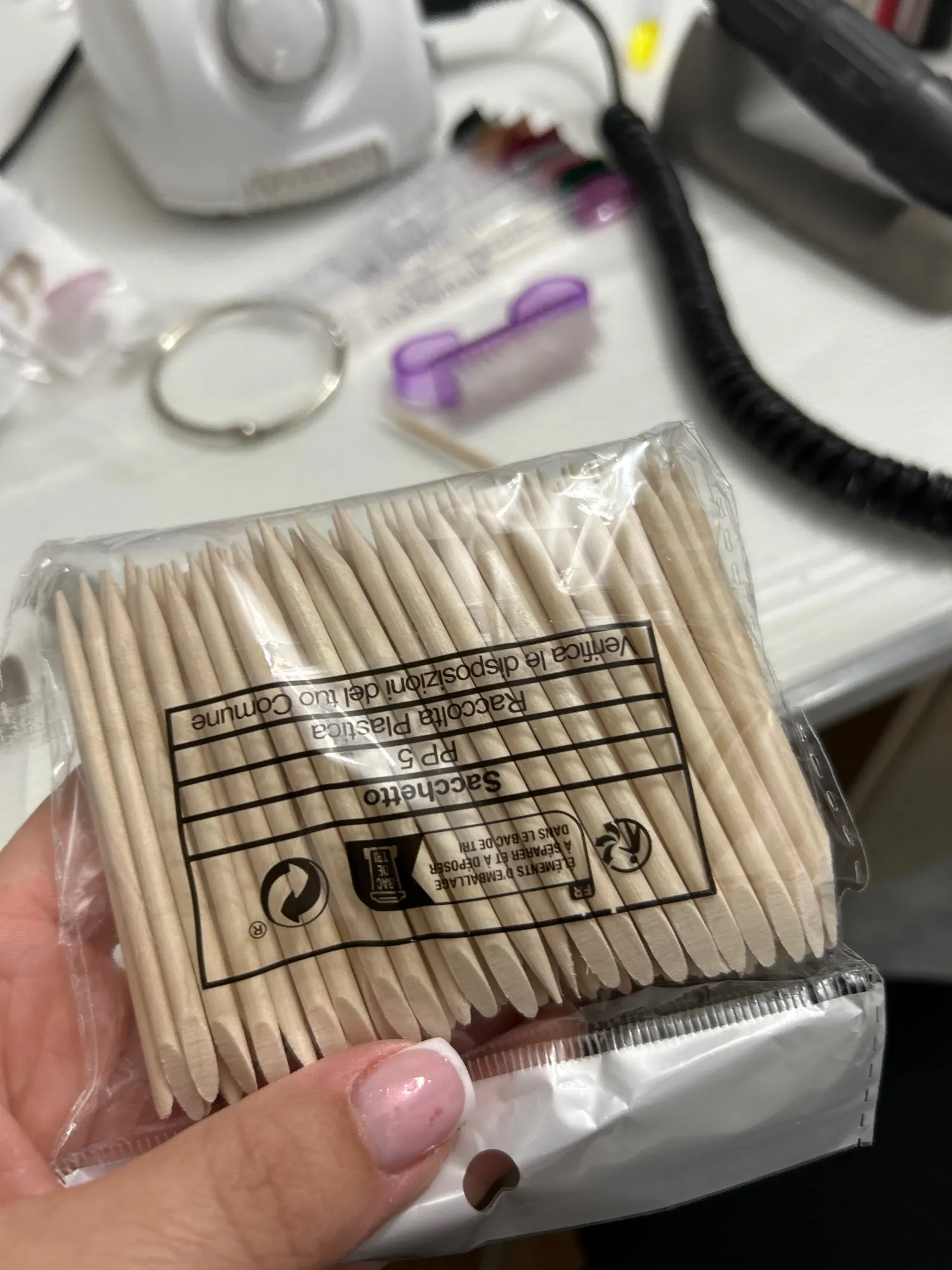 50/100pcs Nail Art Pusher Orange Wood Sticks Cuticle Pusher Remover Rhinestones Dotting Removal Manicure Pedicure Care Tools photo review