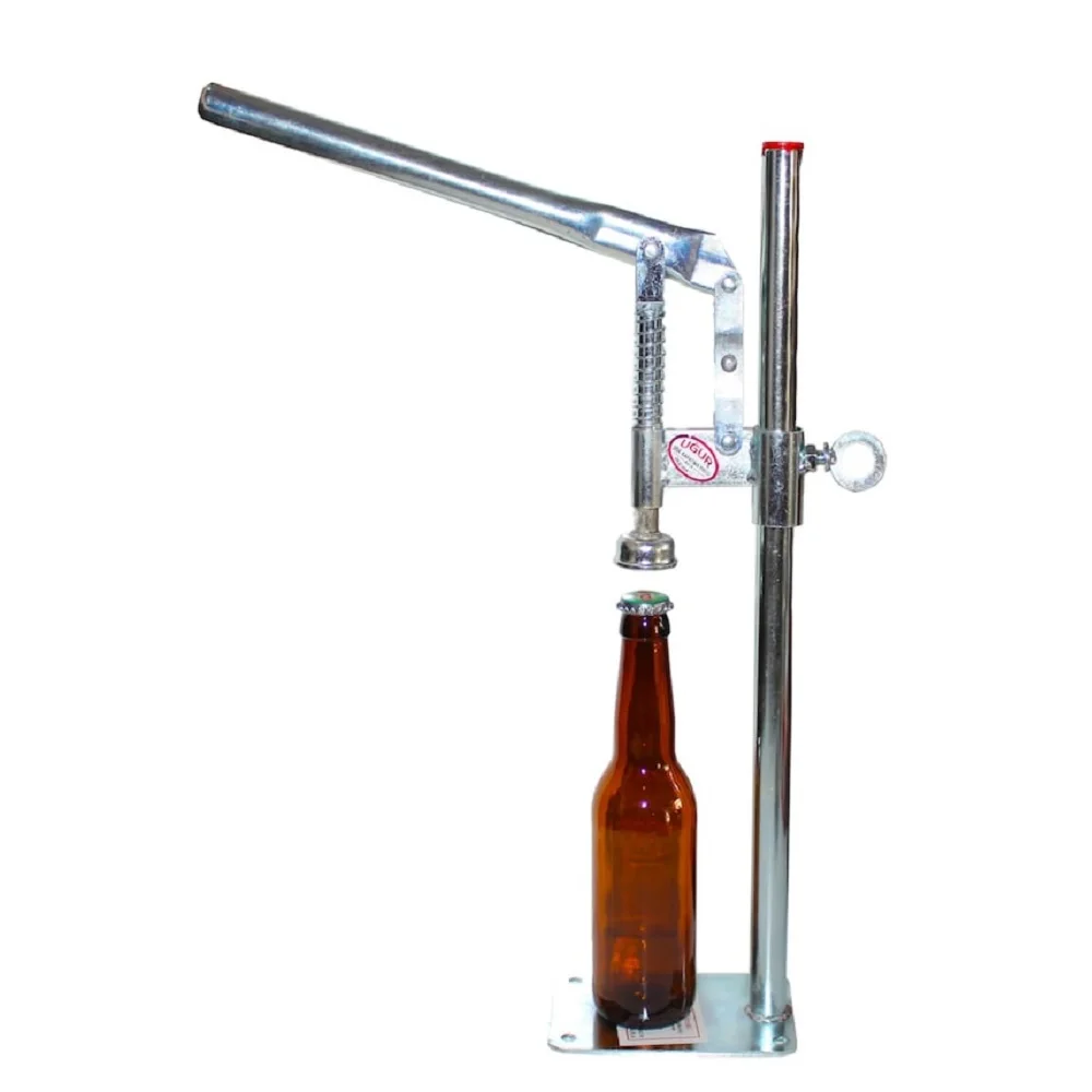 

Manual Beer Capping Machine Beer Machine Bottle Capping Tool Beer Soda Capping Machine 100 Pcs Bottle Cap Free