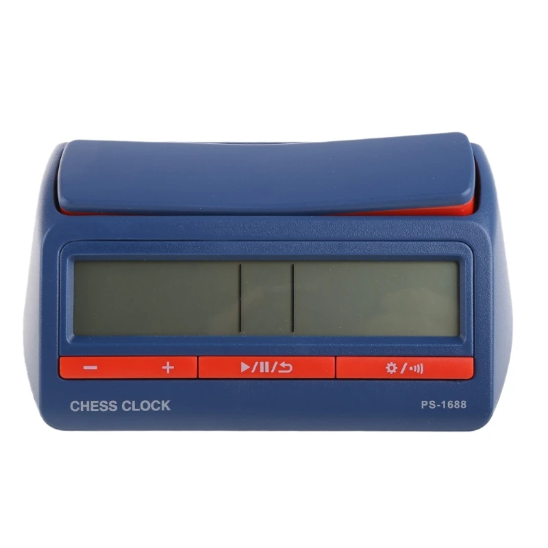 Chess Timer Professional Advanced Chess Digital Timer Chess Clock I-go Count Up Down Alarm Board Game Clock Stopwatch Competition Hour Meter