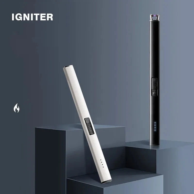 

TypeC Rechargeable Smart Pulse Electric Lighter Multifunctional Windproof Single Arc Igniter Kitchen Gas Aromatherapy Candle