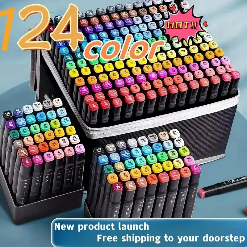 Dual-Tip Alcohol Marker Set 2