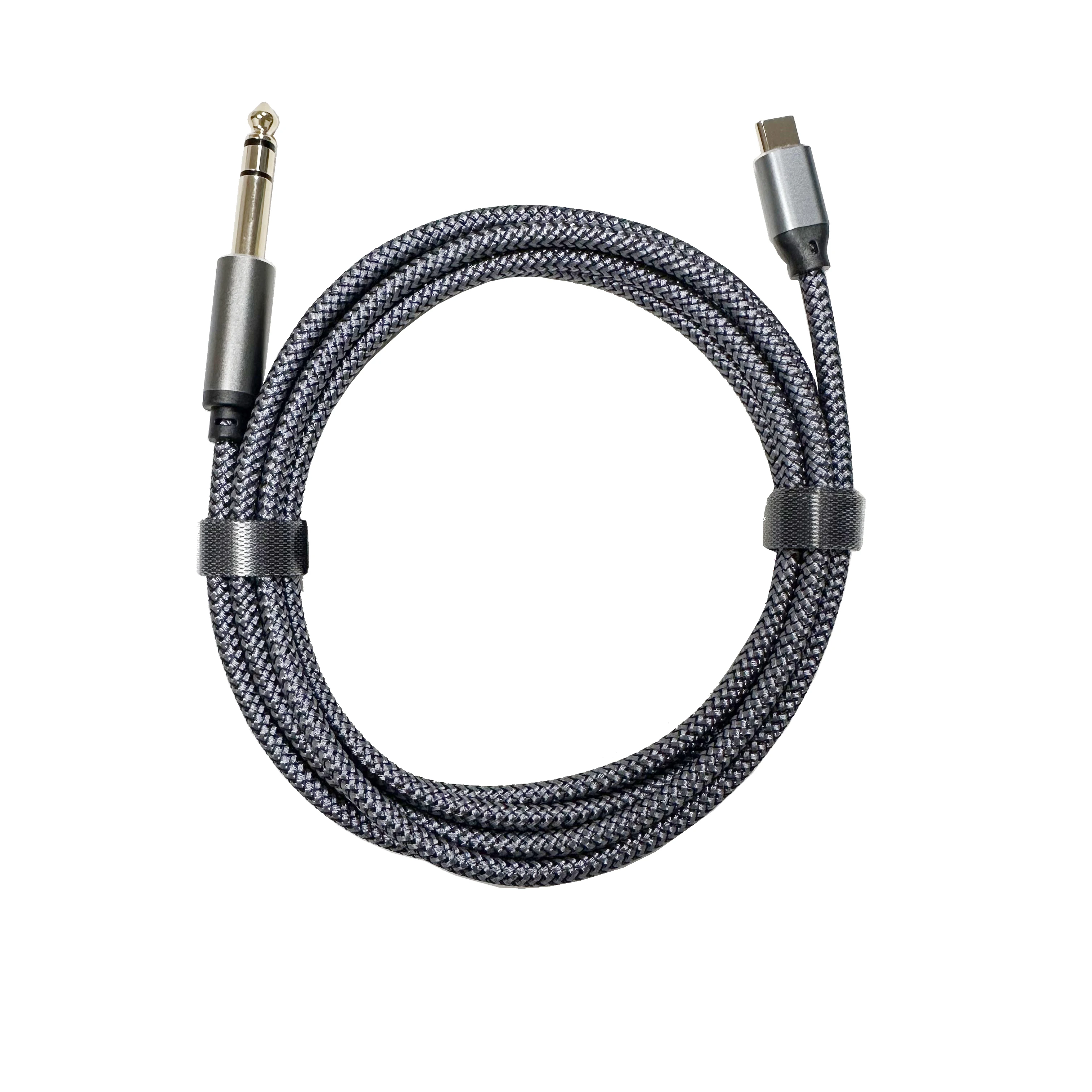 USB Type Audio Cable,USBC to 6.5 6.35mm audio cable For electronic ...