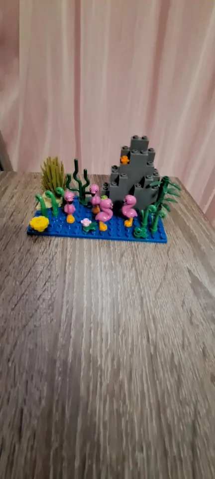 City Farm Animals Building Blocks Nature Animals Fish Otter MOC Underwater World Fish Dolphin Octopus Set DIY Toys for Kids Gift photo review