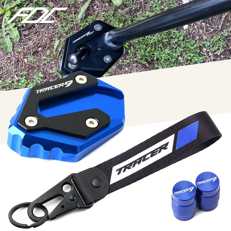 

For Yamaha TRACER 9 GT TRACER 9/GT tracer9 gt 2022 2023 Motorcycle Kickstand side stand extension pad enlarge plate Accessories