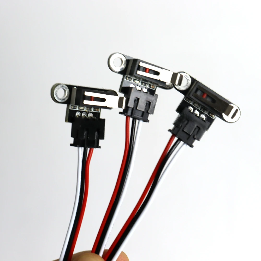 Mini Limit Switch 3-Pin Cable Vertical for CNC 3018-PRO/3018-Max Metal 3p port on control board 3PCS micro limit switches