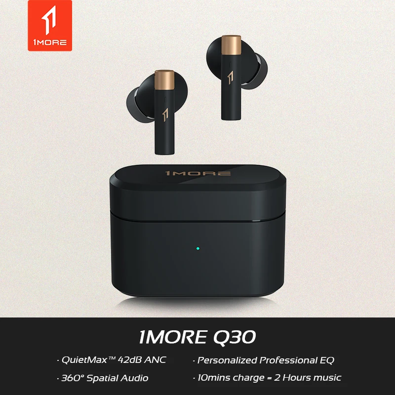  New Product 1More PistonBudsPRO Q30 EC305 ANC wireless Bluetooth5.3 Headphones Bass Boost TWS EC305 Earbuds 30H Battery 