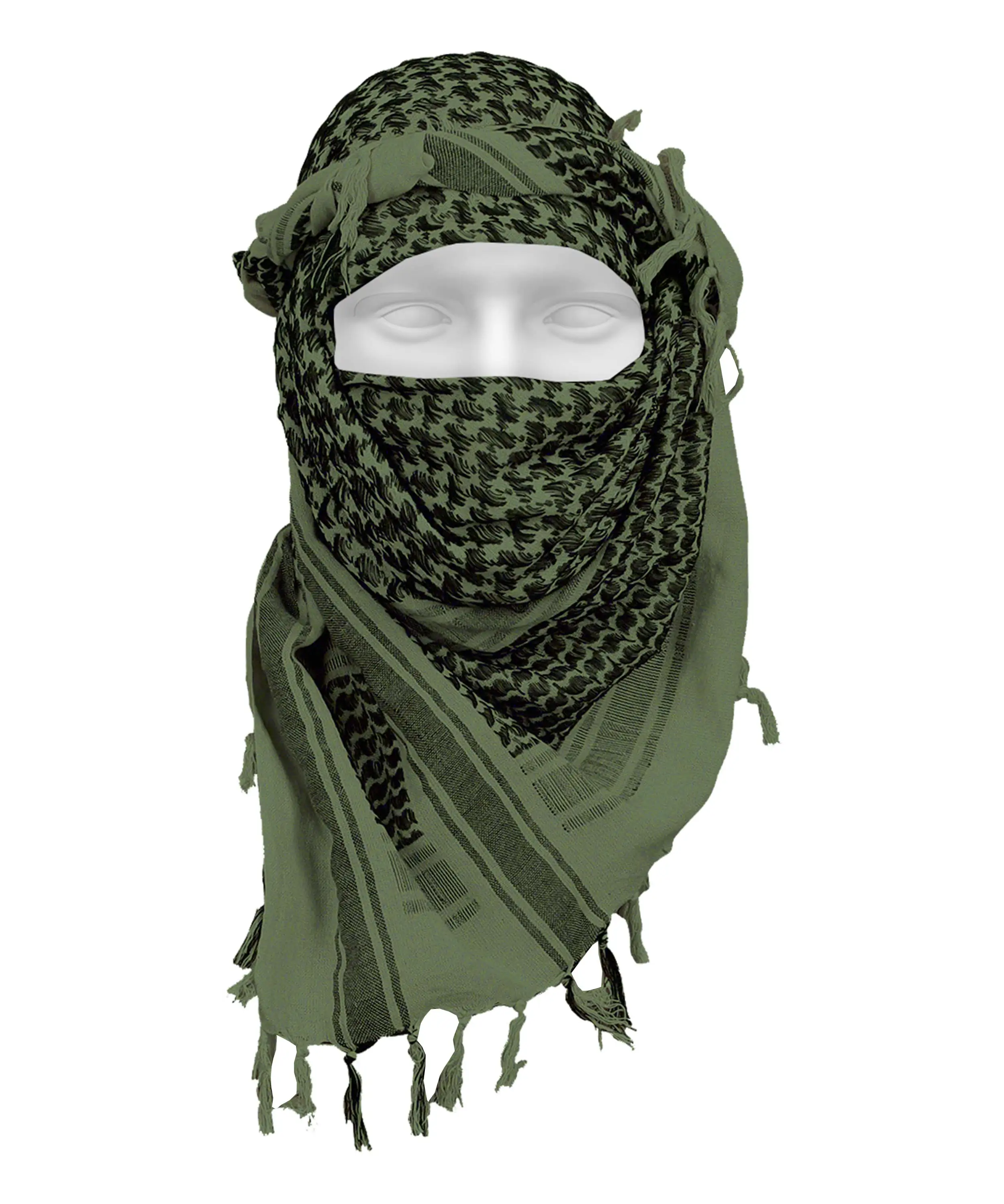 Шарф арафатка оливковая