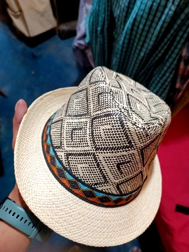 Panama Straw Jazz Hat Summer 2022 Beach 