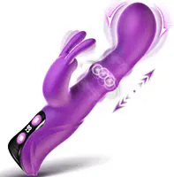 Vibrator Rotierender Quetschdildo Erwachsenes Sexspielzeug 4IN1 G-Punkt-Kaninchenvibratoren Weiblicher Klitorisstimulator mit 10 Vibrationen 1