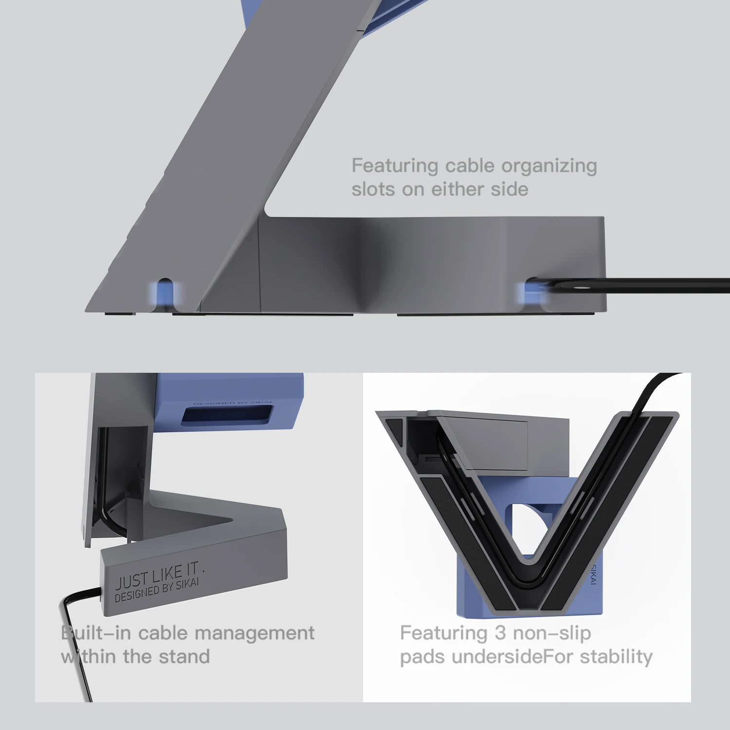 Geometric Charging Stand for Smart Watch Charger Dock Base