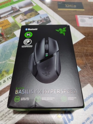 Mouse Sem Fio Gamer Razer Basilisk x Hyperspeed photo review