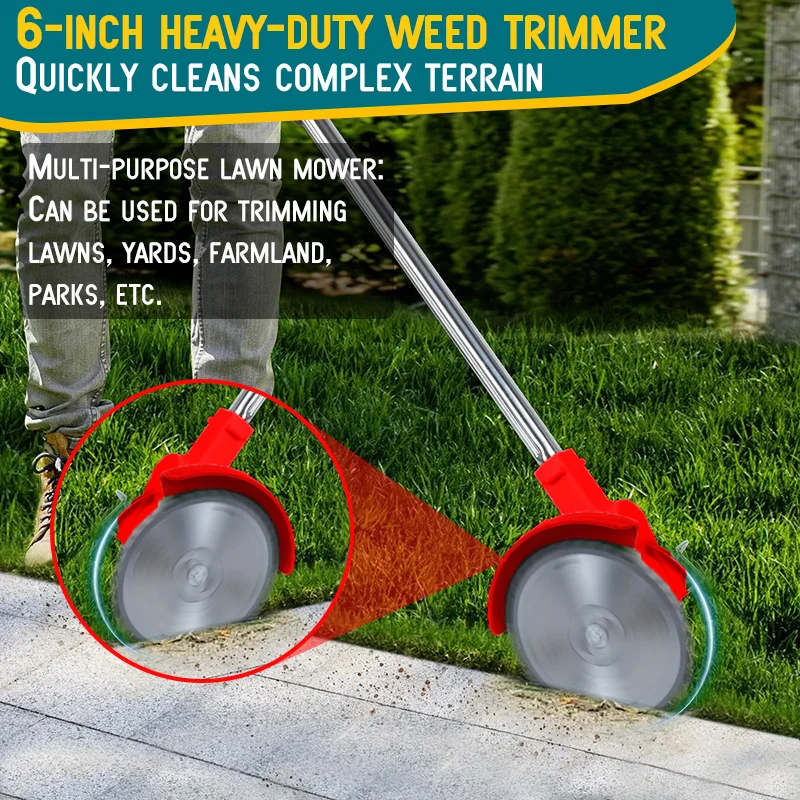 Cordless Lawn Mower and Trimmer 4
