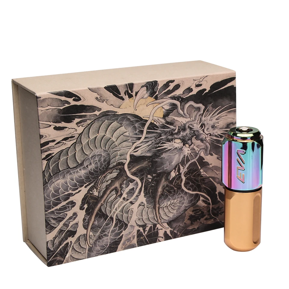 アーティストのプロのタトゥーマシンペン、人間工学の形をしたハンドル