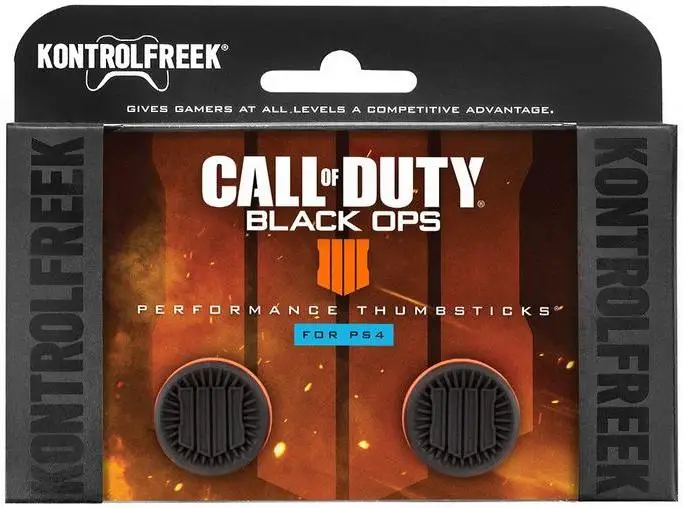 Накладки на стики для геймпада CALL of DUTY Black Ops Performance Thumbsticks \ 28 (2 шт) Черный/Оранжевый