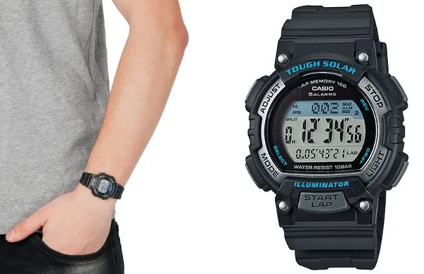 reloj digital solar de niño CASIO STL-S300H-1BEF