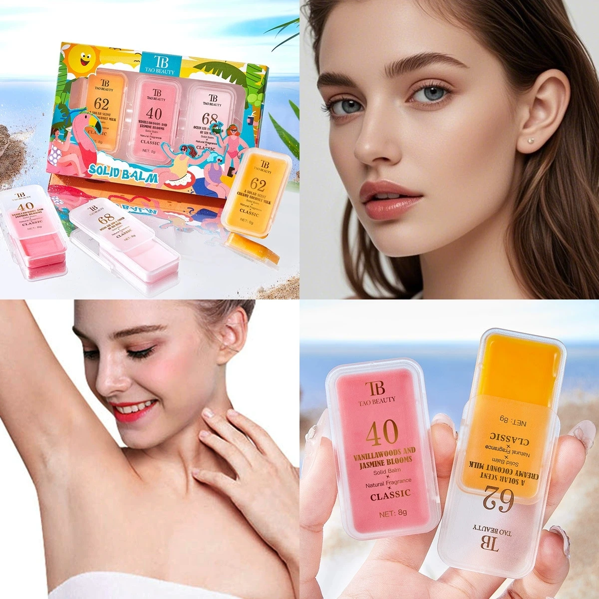 3Pcs Solid Perfume Set Natural Scent Portable Lasting Fragrance Portable Balm Gift For Women Her Daily Use Dating Office Travel_voghion.com