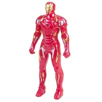 17 Cm Children Toys Marvel Anime Figures Spiderman Hulk Action Figure Iron Man Cartoon Kids Toy Christmas Gift Glow Doll Hobbies 5
