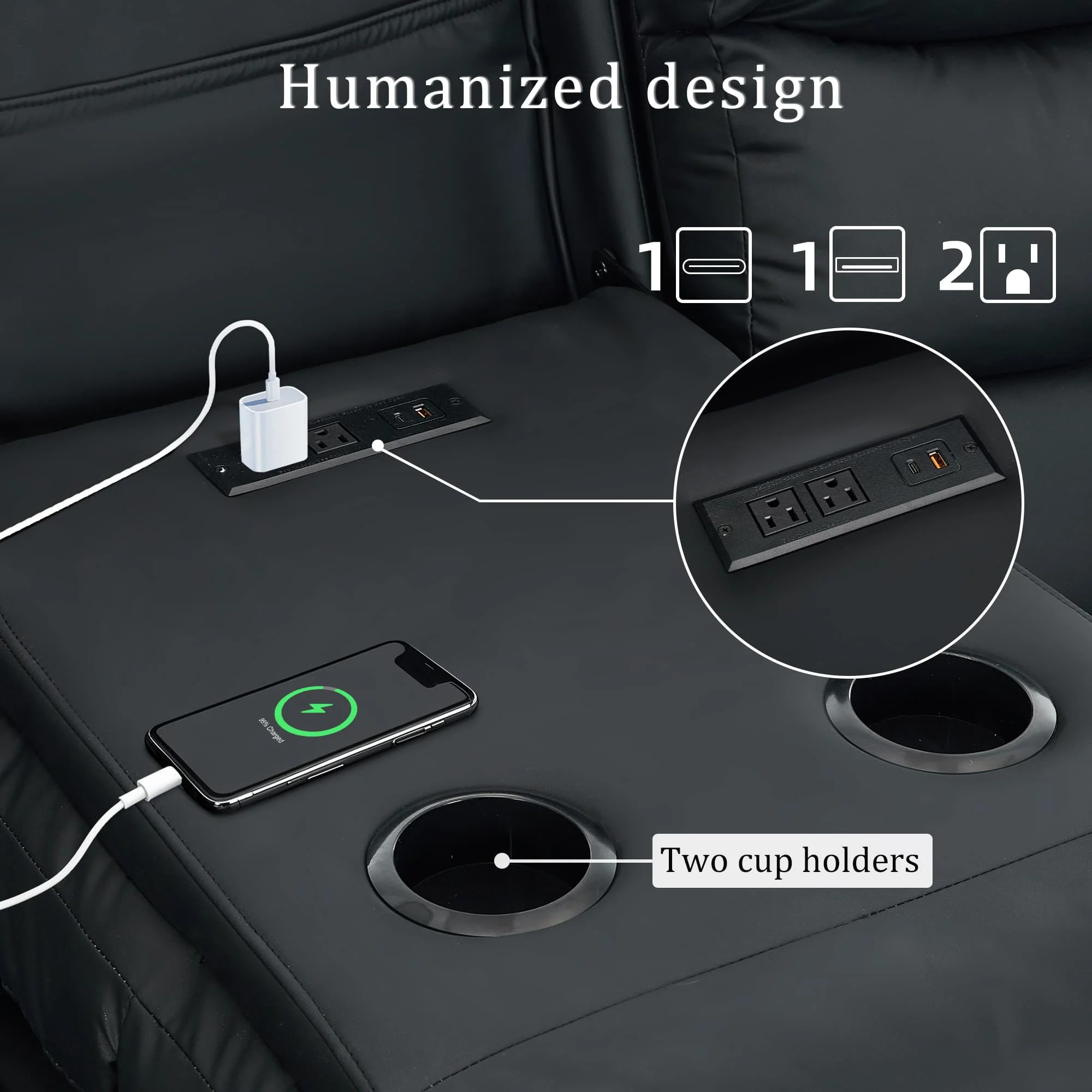 3-Seater Recliner Sofa 4