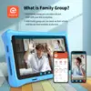 TK801 Kids Tablet 8 Inch 2GB RAM 32GB ROM with Expandable 128GB Slot Eye Protection Child-Friendly Software And Games Preloaded 3