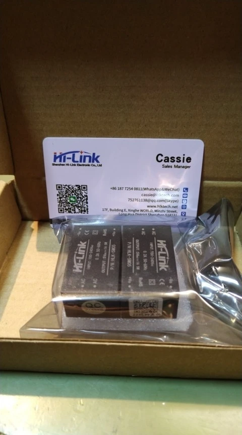 Hilink HLK-5M05B 5M05 5M03B 5M09B 5M12BB 5M24B CE standard 9V 5W AC 220V 110V to DC isolated Power supply module Manufacturer photo review