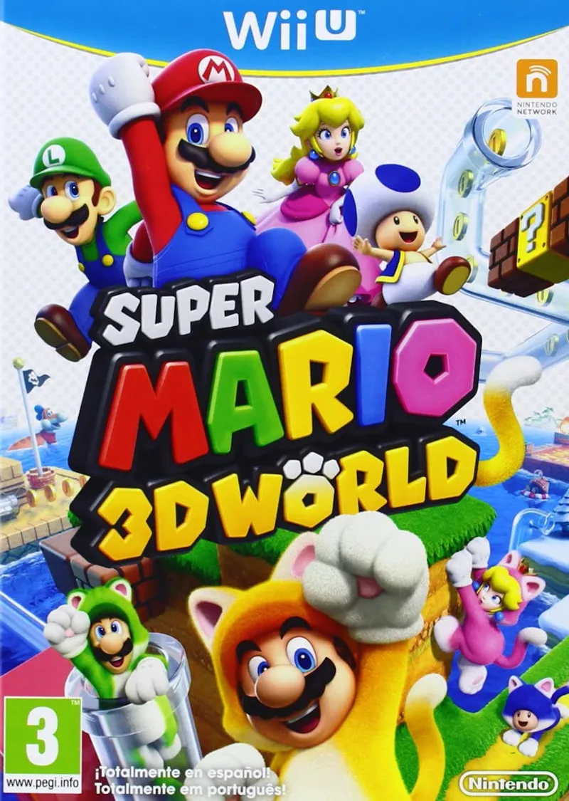 Trivial Granjero escalada Wii U Console Video Game: Super Mario 3d World, Pegi 3, Spanish And  Portuguese Edition (second Hand Wii U Game) - Game Deals - AliExpress