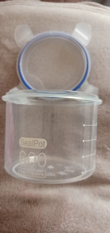 4Pcs Sealed Storage Box Transparent Kitchen Food Grain Organizer Storage Tank Plastic Large capacity Moisture-proof Sealed Jars photo review