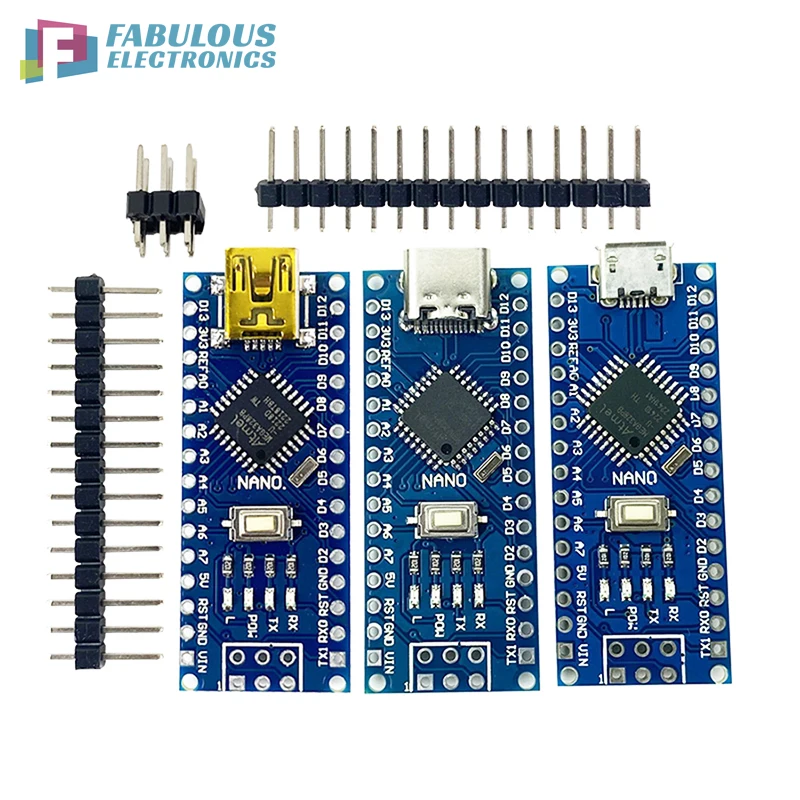 TYPE-C-USB-Arduino-Nano-V3-0-Mini-Micro-Compatible-con-controlador ...