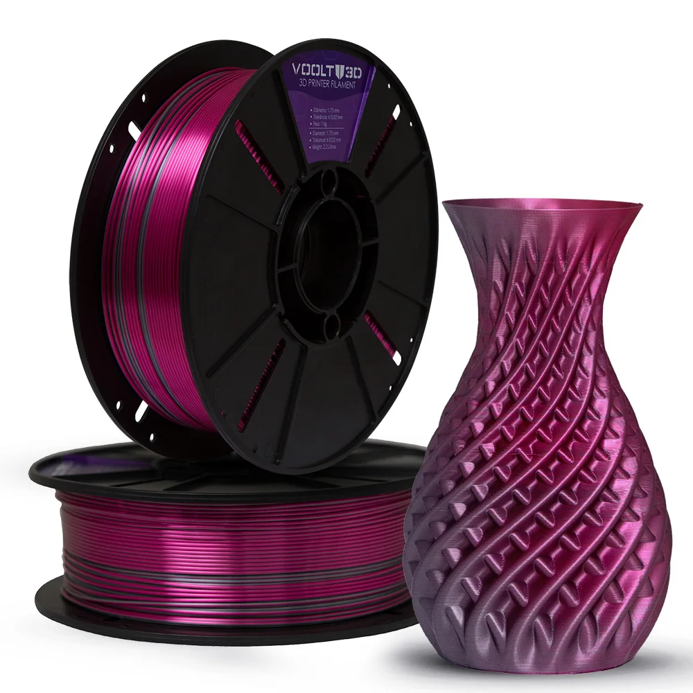 Descubra a Beleza e Versatilidade do Filamento PLA Rosa Choque para  Impressoras 3D, image size:1000x1000