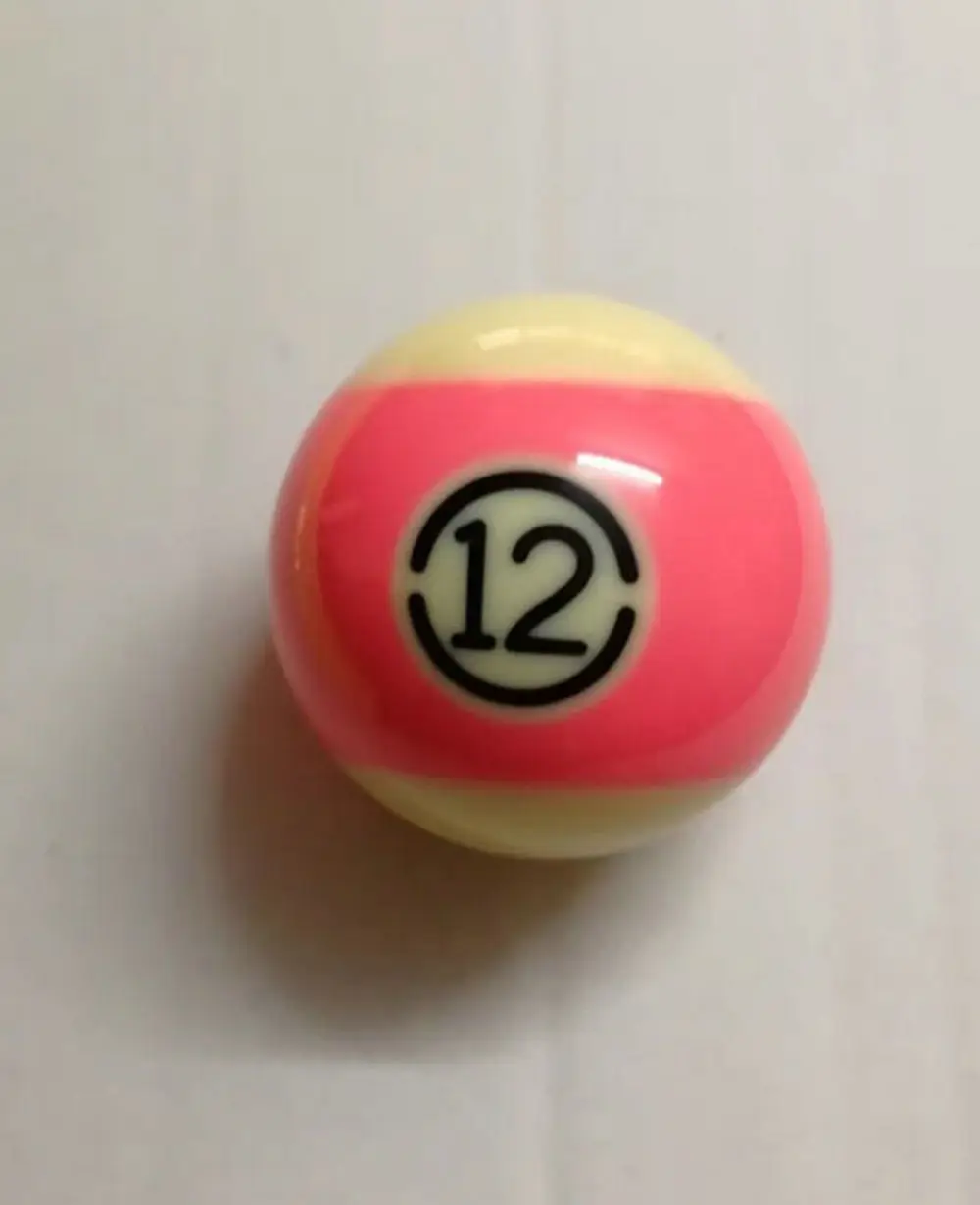 Black Kingkong TV Billiards Pool Ball Standard Size 2-1/4" Single Ball Replacement