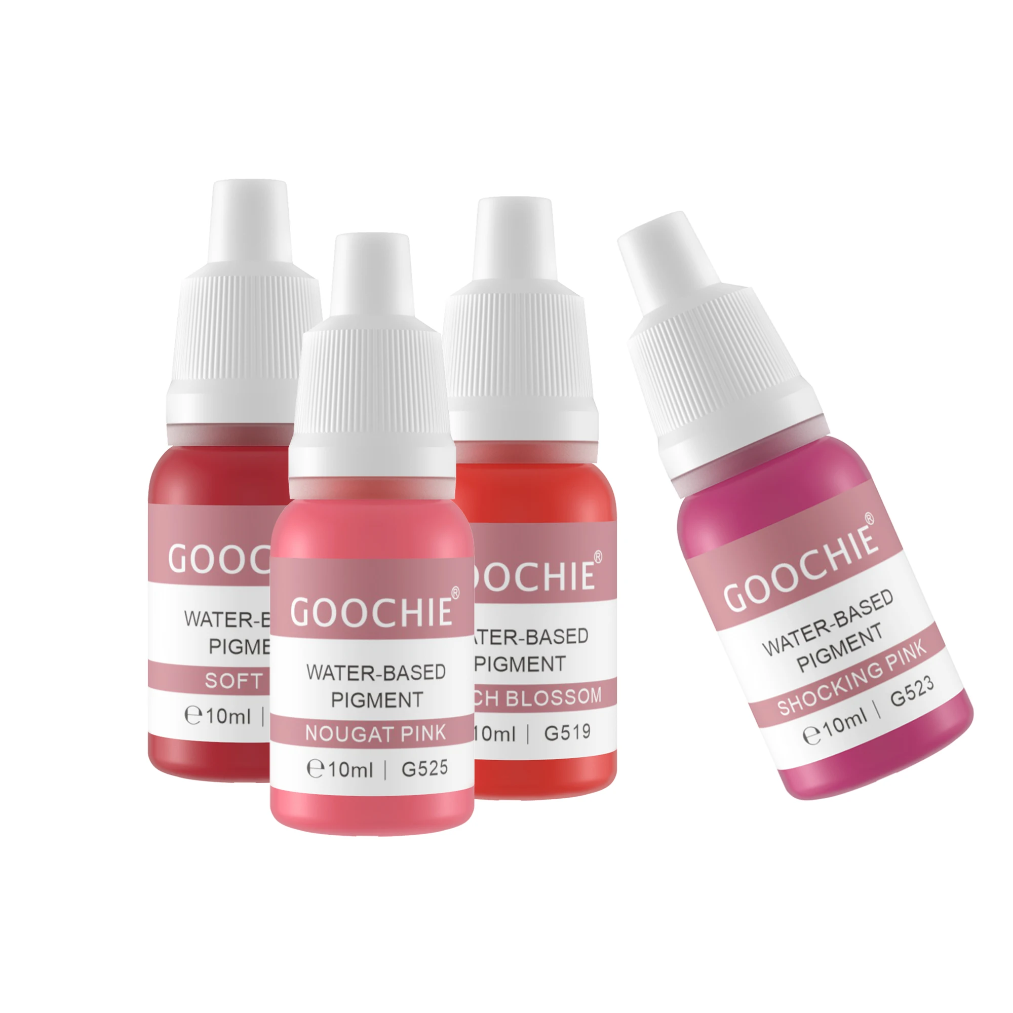 Goochie PMU Ink Won't Change Color Tattoo Permanent Makeup Pigment For Eyebrow Lip And Scalp Micropigmentation