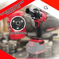 Clé électrique sans fil, tournevis sans balais, compatible avec la batterie Milwaukee M18, outil de service pour perceuse, réparation de voitures et de camions 2