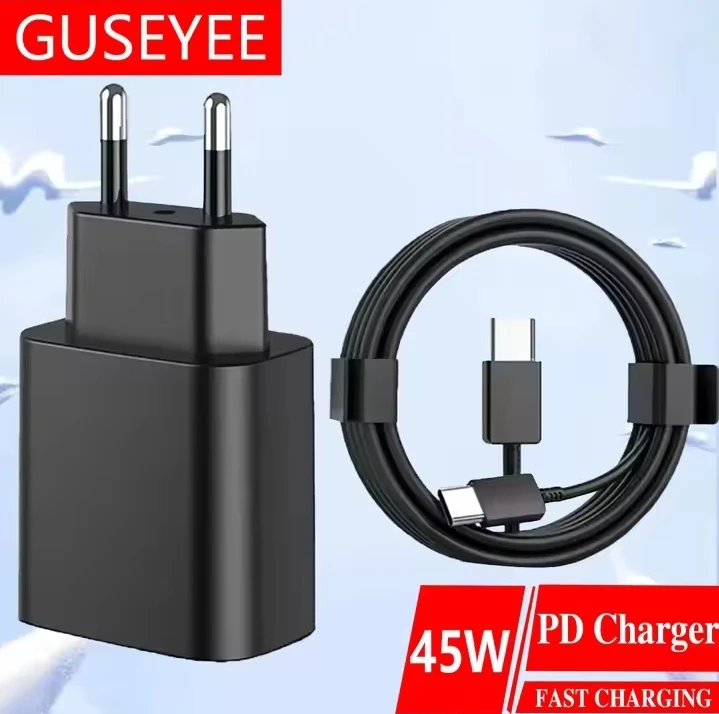 PD Charger 45W for Samsung Galaxy S23 S22 Fast Charging High Speed Type C Mobile Phone Adapter photo review