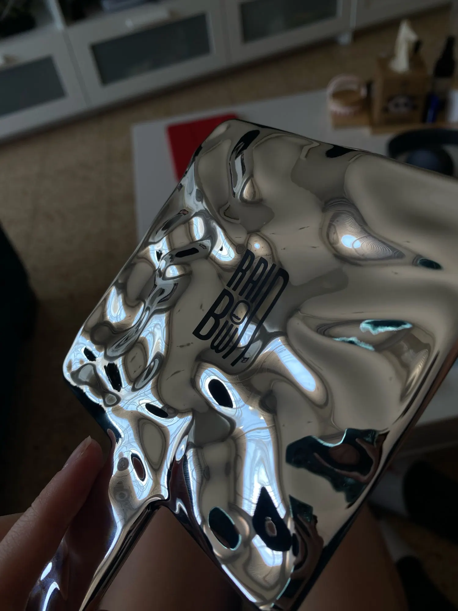 Melted Metallic Mirror, customer photo