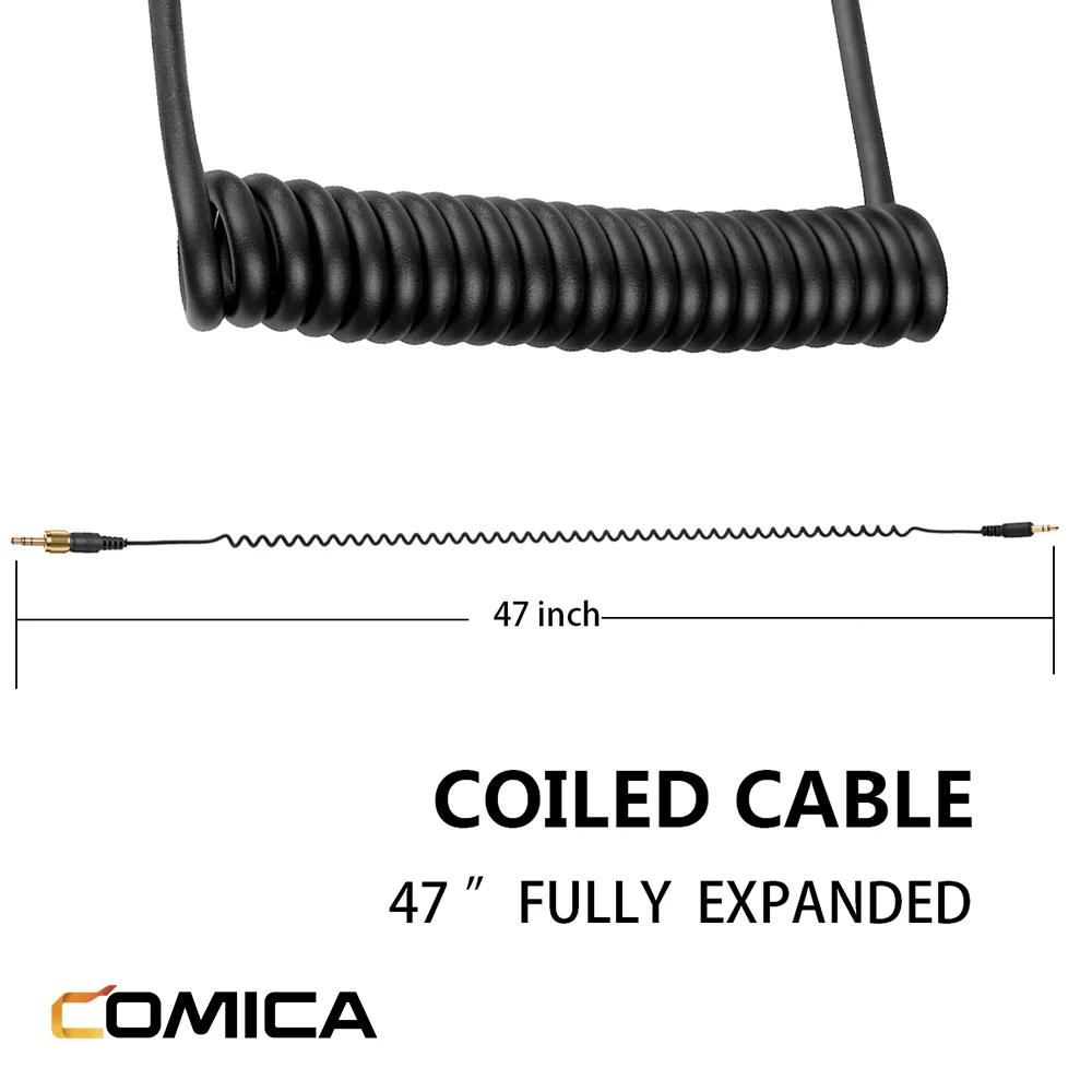 CVM-DL-CPX 3.5mm TRS-TRS Audio Output Cable Microphone Sound Output Wire With Lo