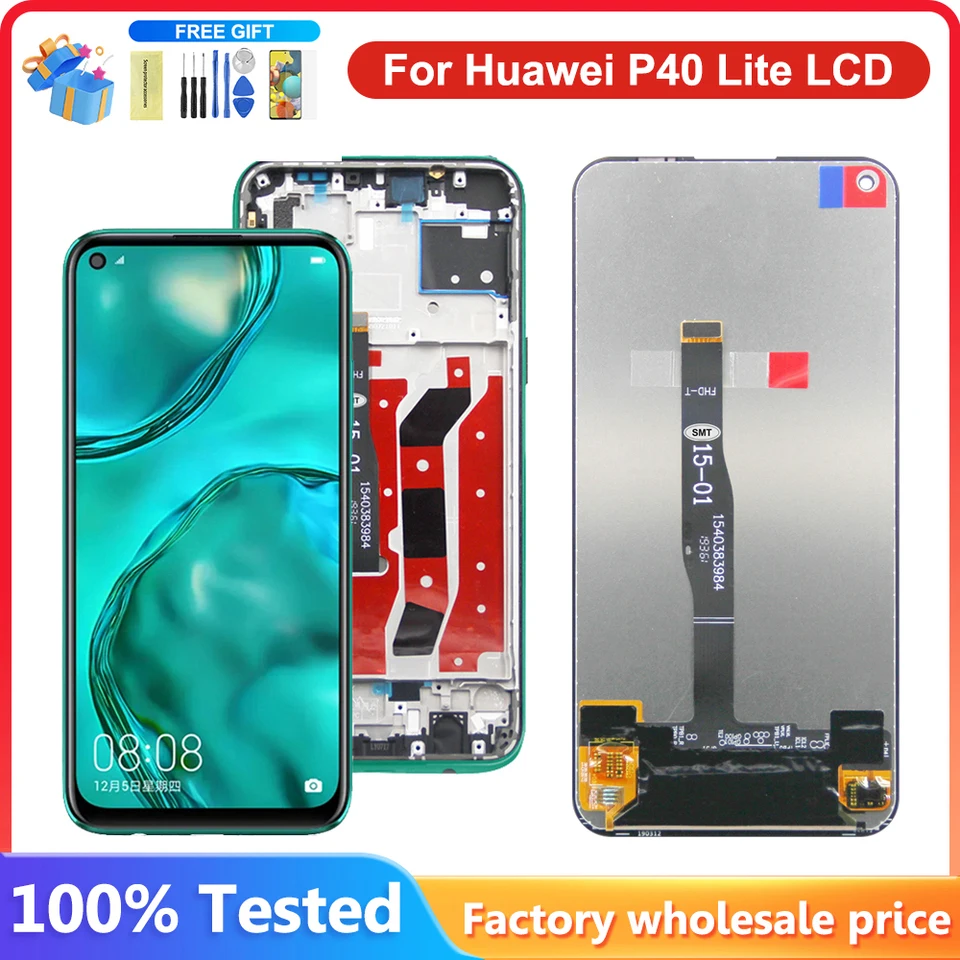 Écran De Rechange Pour Huawei P40 Lite 4G LCD, Pour Huawei