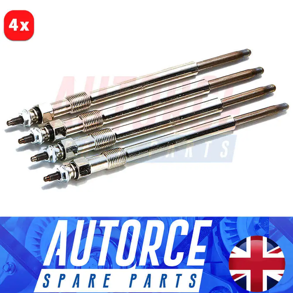 

4 Pcs Heater Glow Plugs For Nissan Qashqai/Qashqai +2 Juke Note Micra 1.5 DCI 11065-00Q0E, 82006-82592 - AUTORCE