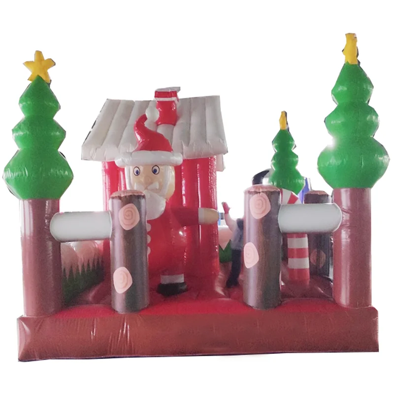 

Exciting Inflatable Bounce Commercial for Strong PVC Clip Mesh Fabric House