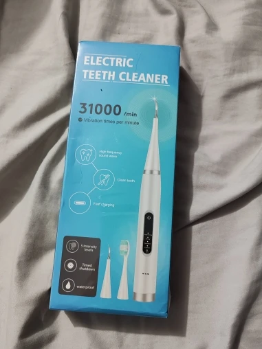 Electric Teeth Whitening Dental Calculus Scaler Plaque Coffee Stain Tartar Removal High Frequency Sonic Toothbrush Teeth Cleaner photo review
