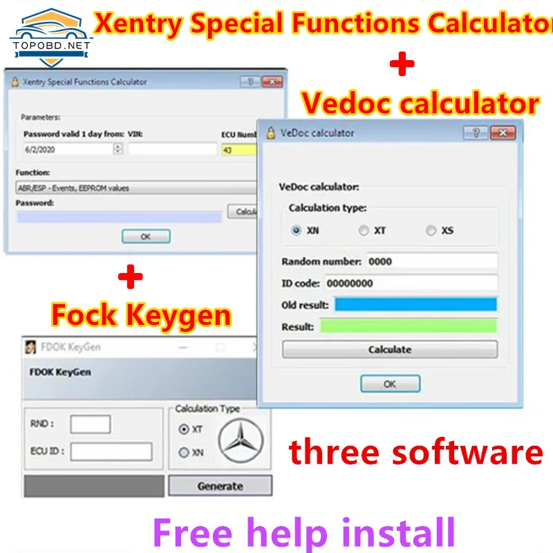 2023HotsellDASXentrySpecialFunctionCalculatorFDOKVedoc