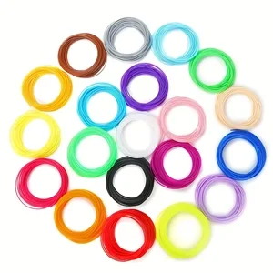 PLA 필라멘트 1.75mm, 3D 펜 PLA 필라멘트 리필, 3D 프린터 및 3D 프린팅 펜에 적합, PLA 3D 펜 필라멘트
