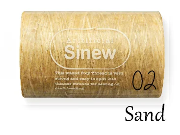 Durable 700ft Artificial SINEW Thread for Crafting & Outdoor Projects