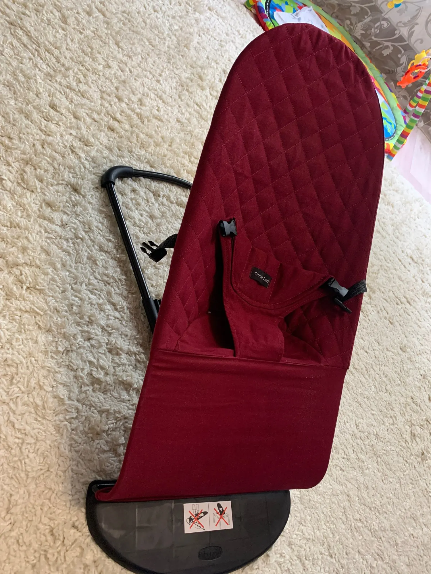 Шезлонг для новорожденных good luck инструкция Шезлонг для новорожденных good luck инструкция