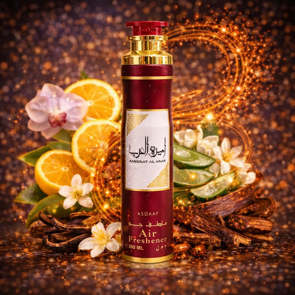 AMEERAT AL ARAB ROUGE – SPRAY D’AMBIANCE 300ML