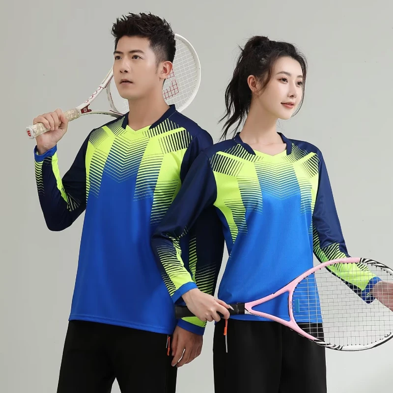 Long Sleeve Table Tennis Clothes Superb Quality Low Price Badminton Shirt New Men Women Volleyball Ping Pong Golf Jersey