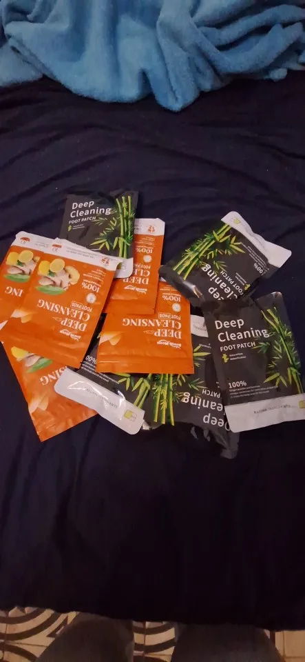 Detox-Fusspflaster aus natürlichem Ingwer und Bambus photo review