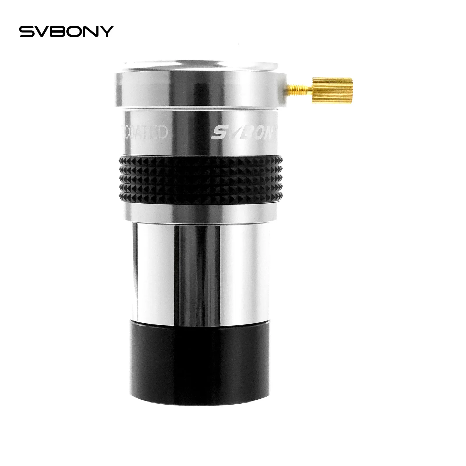 SVBONY Telescope 1.25'' 2x Barlow Lens Metal Body Fully Multi-coated Internal Brass Ring SV137