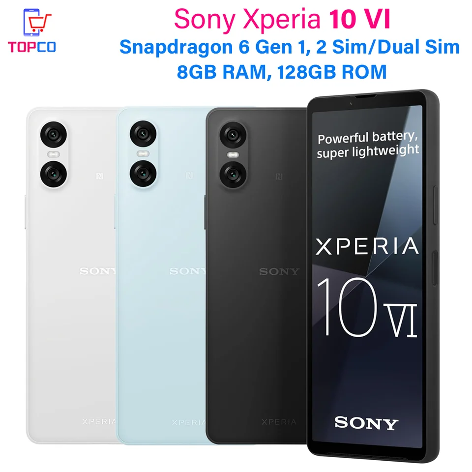 Sony Xperia 10 Vi 5G XQ-ES72 128GB ROM 8GB RAM OLED 6.1