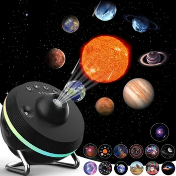 Proiettore Galaxy Proiettore planetario HD 13 in 1 Proiettore stellare con timer e stelle cadenti per bambini adulti, decorazione domestica