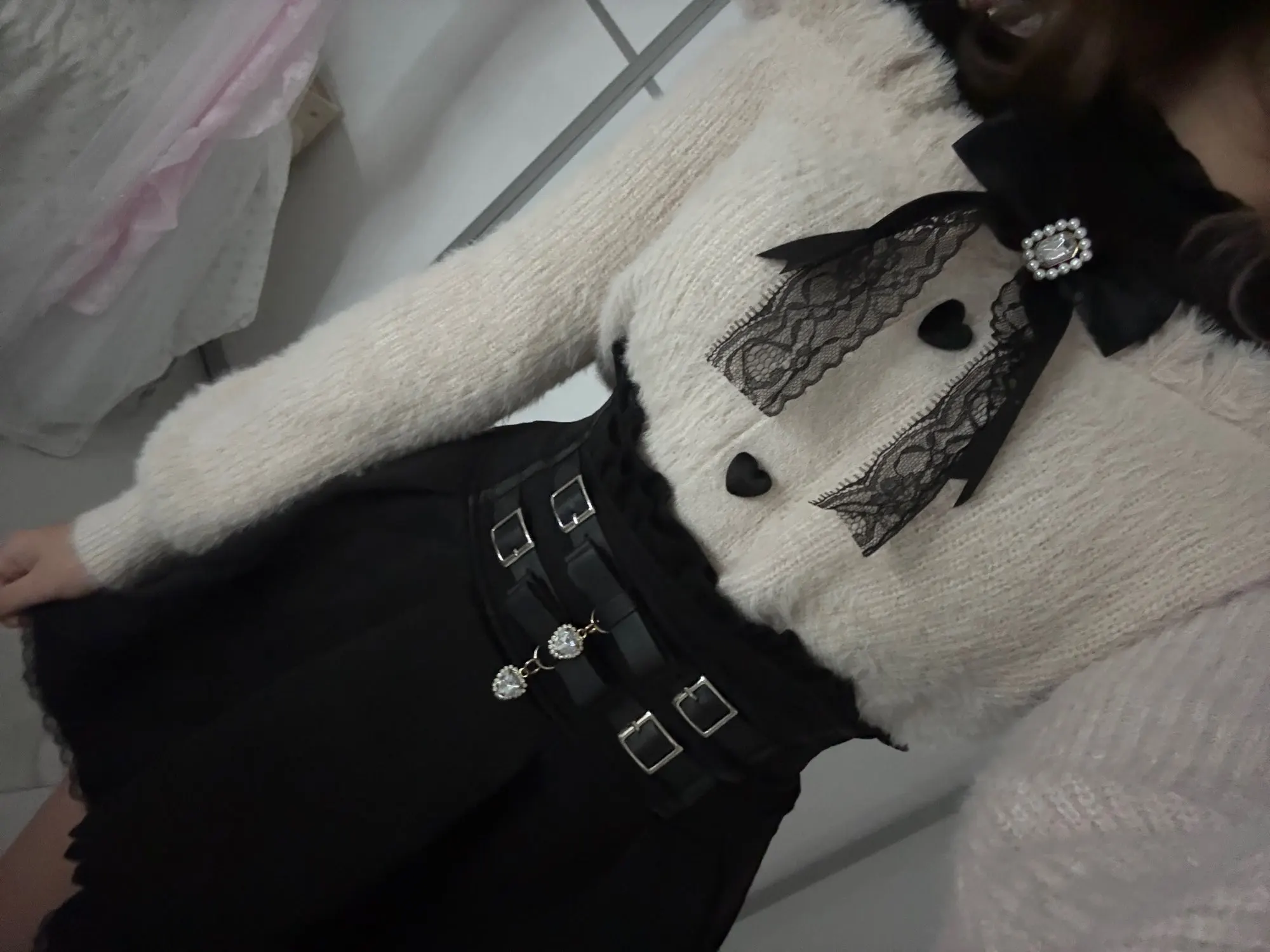 Jirai Kei Ruffled Skirt photo review