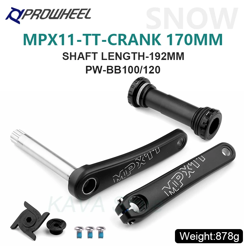 電動自転車ファットバイクボトムブラケット 100*170 Prowheel-ボトムブラケット170mm,176/192mm,ファットバイク